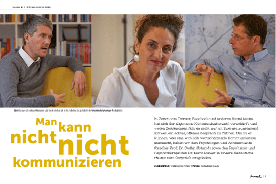 Marc Loewer und Stefan Schmidt im moment by moment 2/2019 Interview-Special