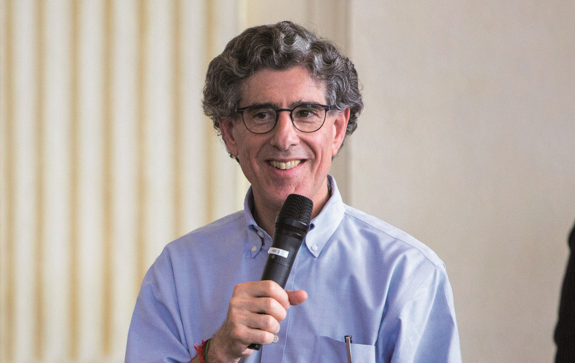 Richard Davidson bei einem Vortrag