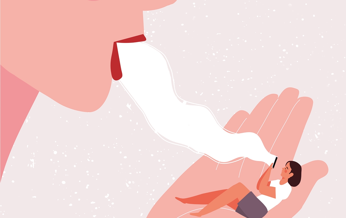 Illustration zum Thema Kommunikation