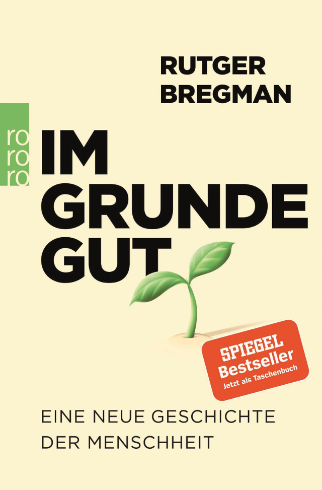 Cover des Buches Im Grunde gut von Rutger Bregman