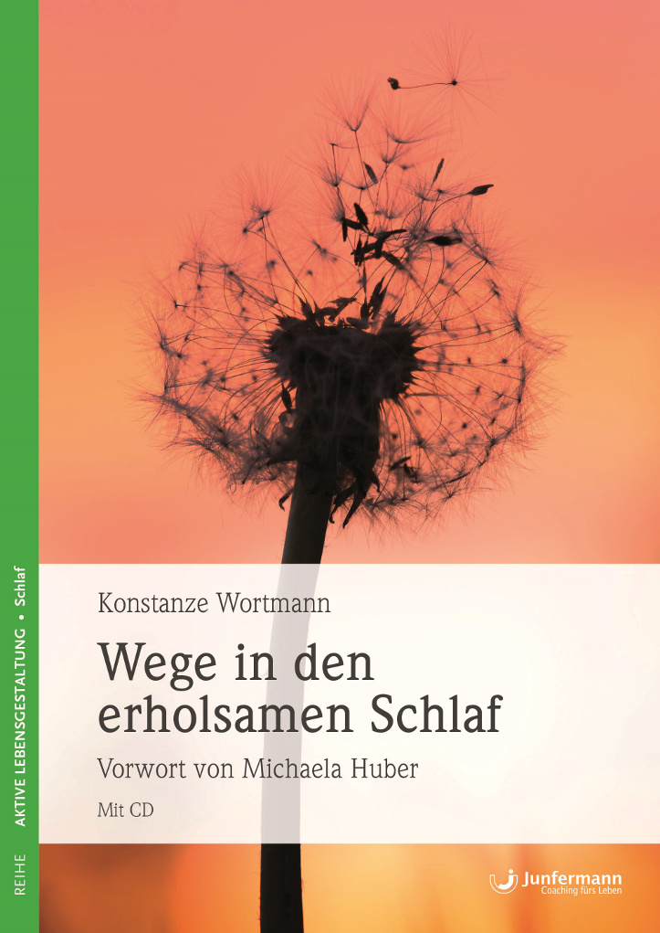 Cover des Buches Wege in den erholsamen Schlaf von Konstanze Wortmann