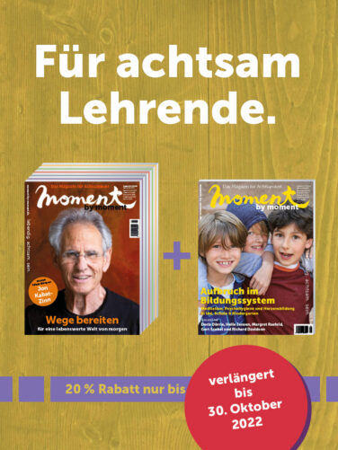 Banner Aktion für Lehrende Jon Kabat Zinn Cover