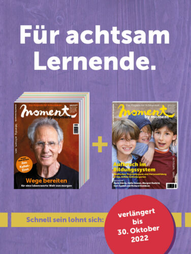 Banner Aktion für Lernende Jon Kabat Zinn Cover